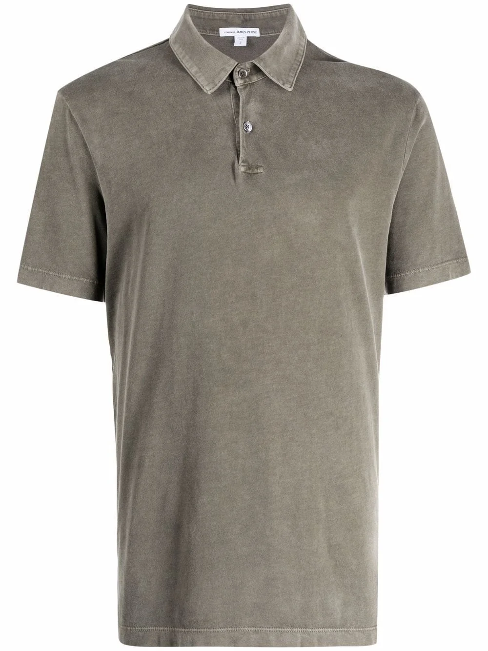 short-sleeved supima cotton polo shirt - 1