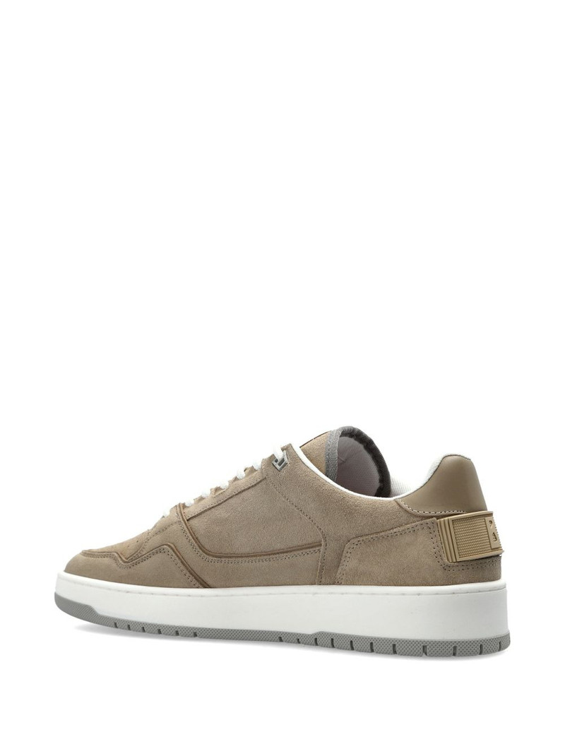 Los Angeles perforated panelled sneakers 4