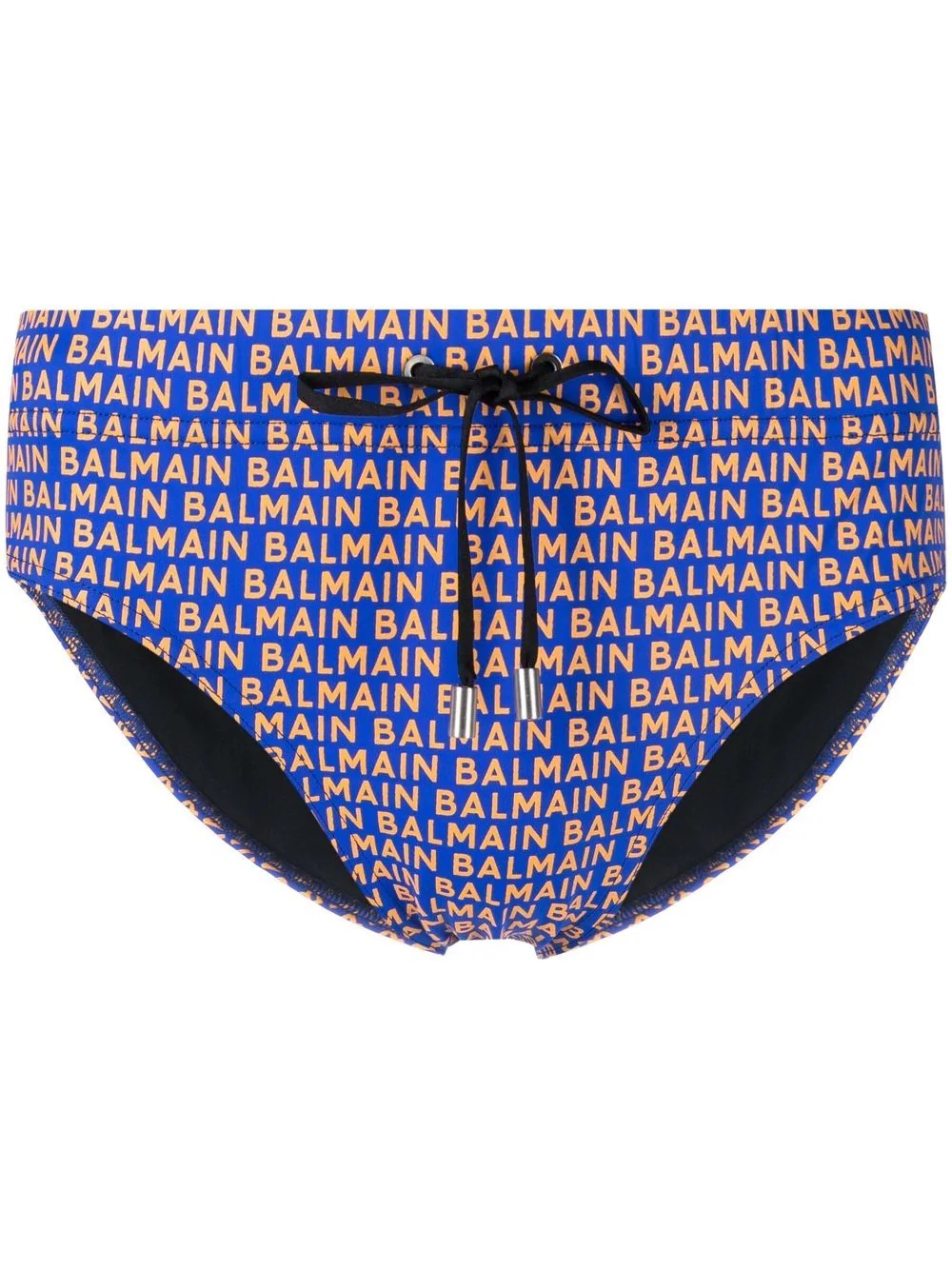 logo drawstring swim briefs - 1