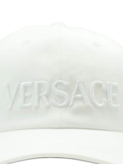 VERSACE logo-embossed baseball cap outlook
