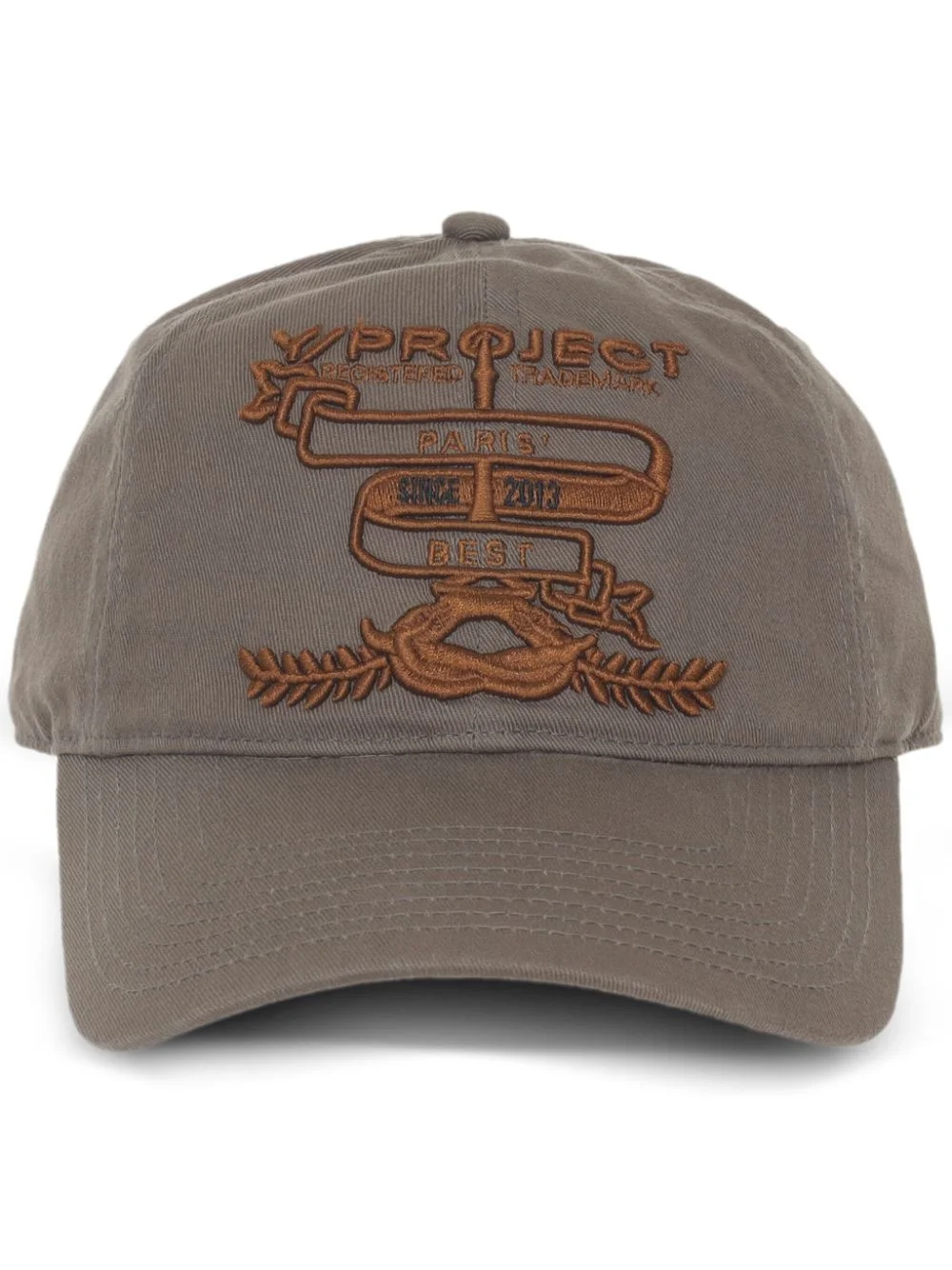 logo-embroidered cap - 1