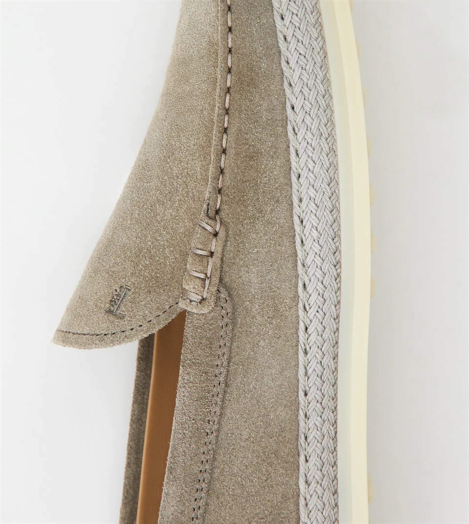 SLIP-ONS IN SUEDE - BEIGE - 4