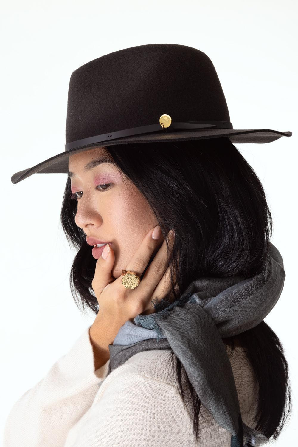 City Fedora - Dark Espresso - 4