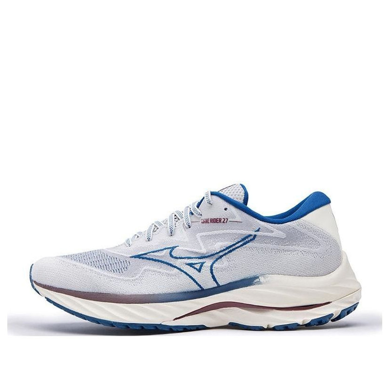 Mizuno Wave Rider 27 Low 'Milk White Blue' J1GC237505 - 1