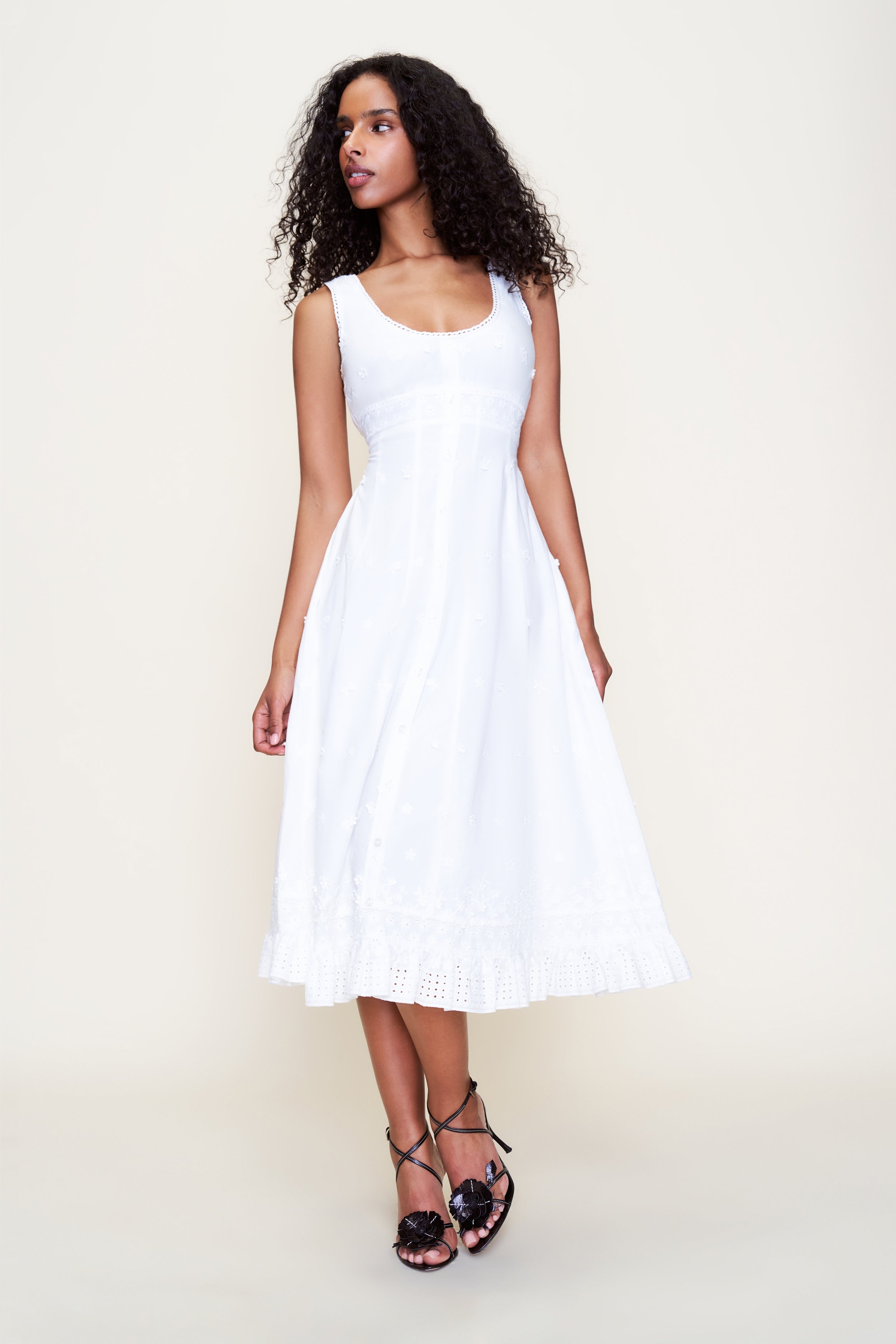 FLORRIE EYELET DRESS - 1