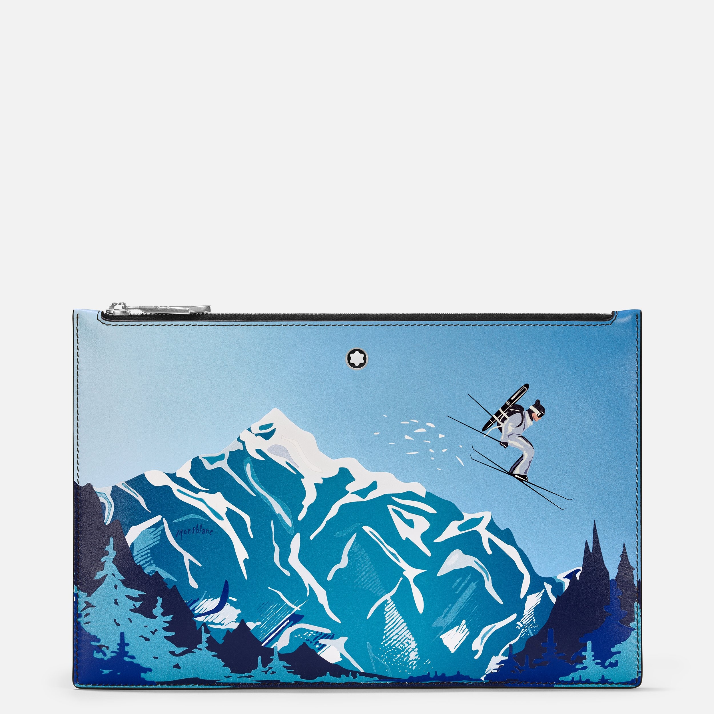 Meisterstück scenic pouch with ski jumper - 1