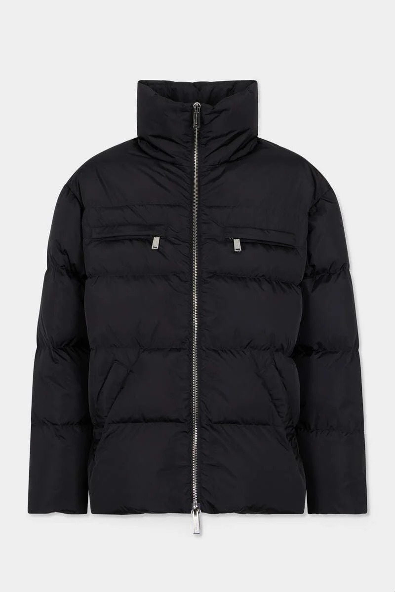 COLORBLOCK OVERSIZED DOWN JACKET - 1