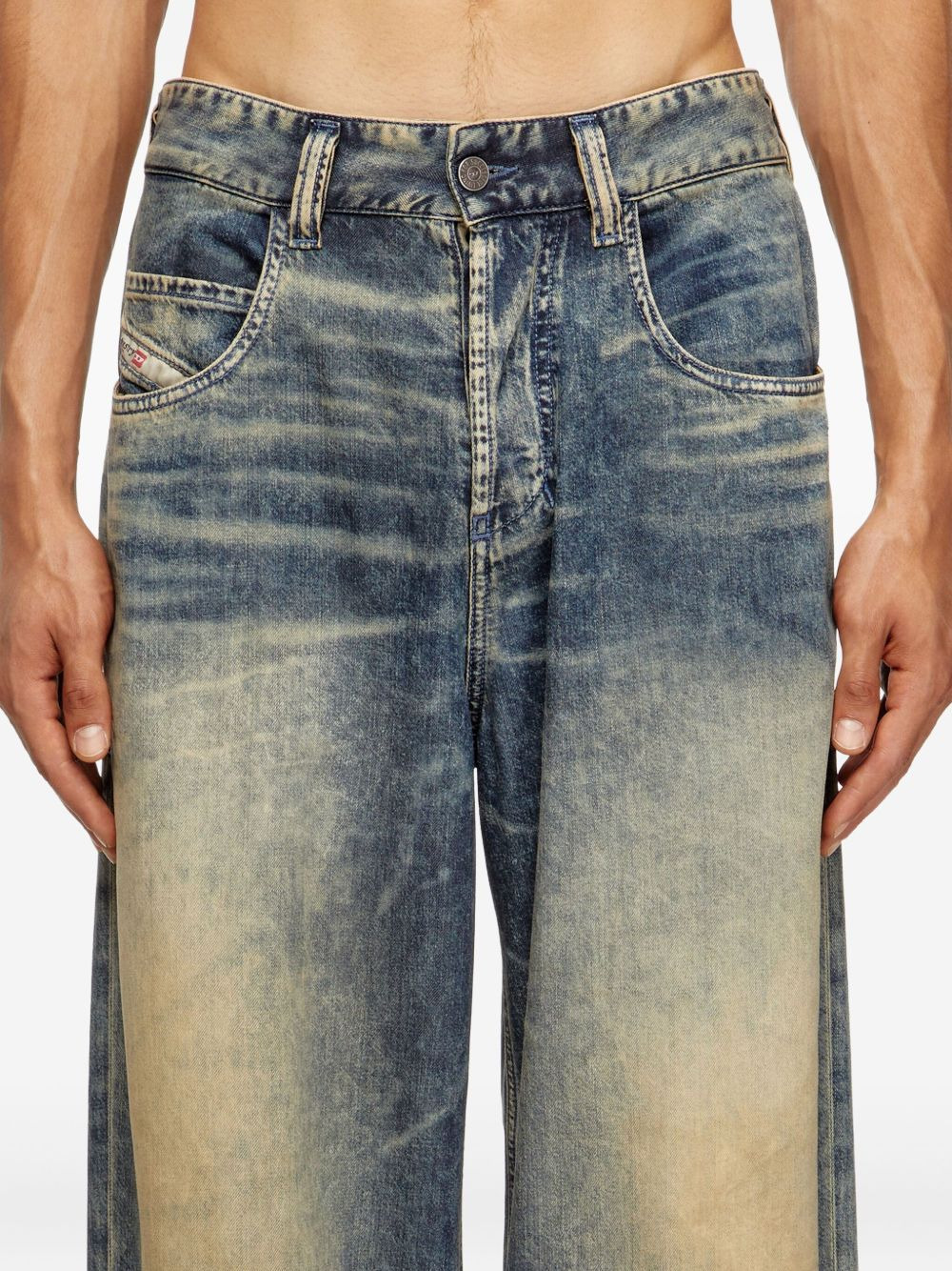 1997 D-Enim bleached jeans - 5