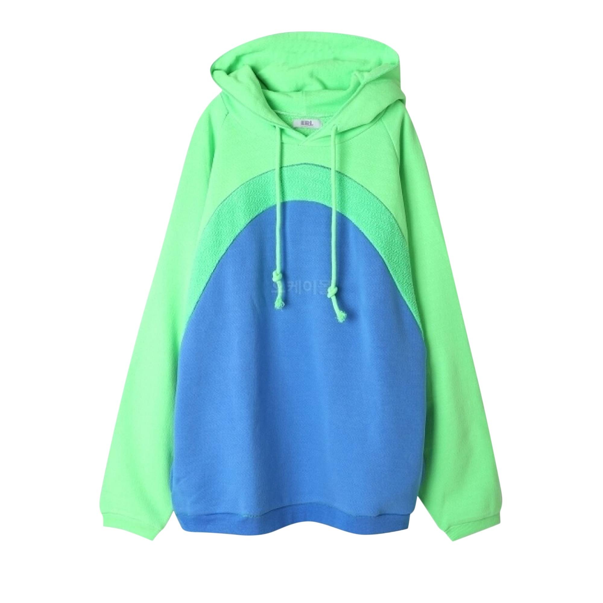 ERL Rainbow Hoodie 'Blue' - 1