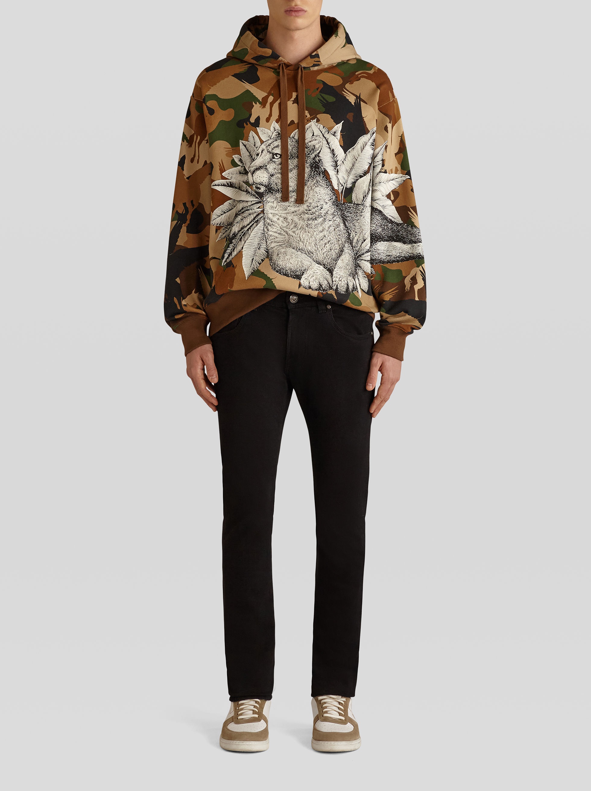 PEGASO PEGAFLYING JUNGLE PRINT SWEATSHIRT - 3
