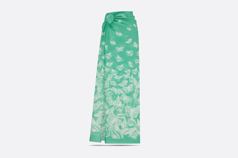 Dior Gradient Butterflies Sarong outlook