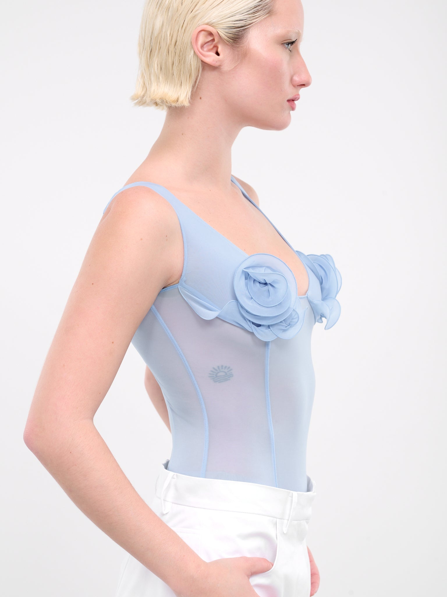 Rose Bra Bodysuit - 4