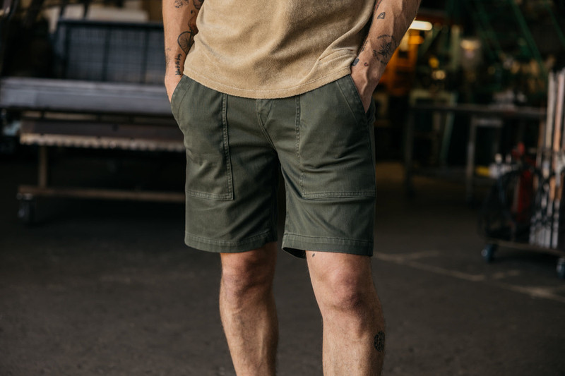 The Scout 8" Denit® Fatigue Shorts - Moss 3