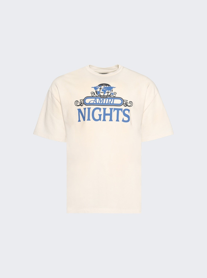 Nights Oversized Tee Ivory 1