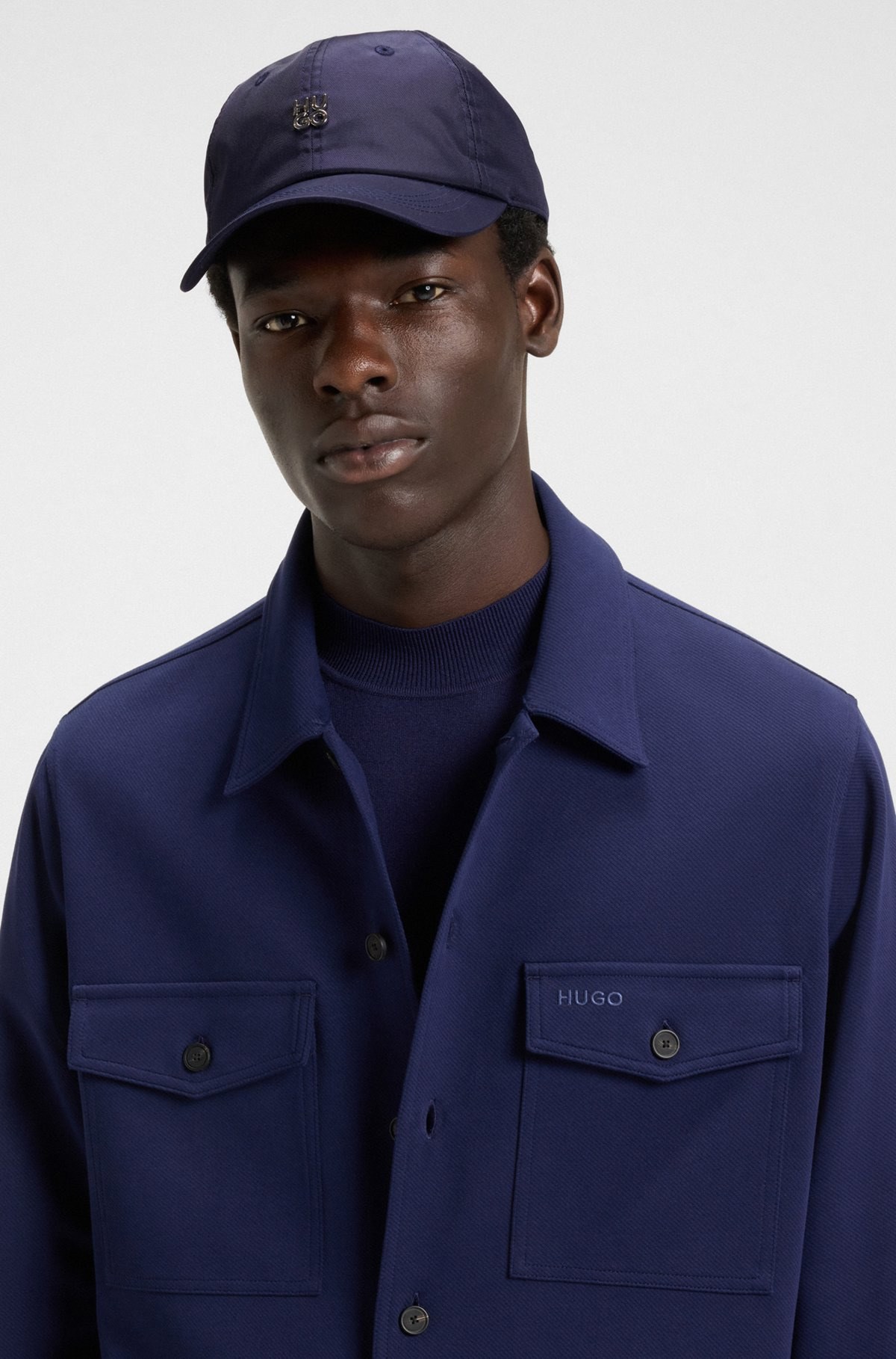 TWILL CAP WITH STACKED LOGO - 4