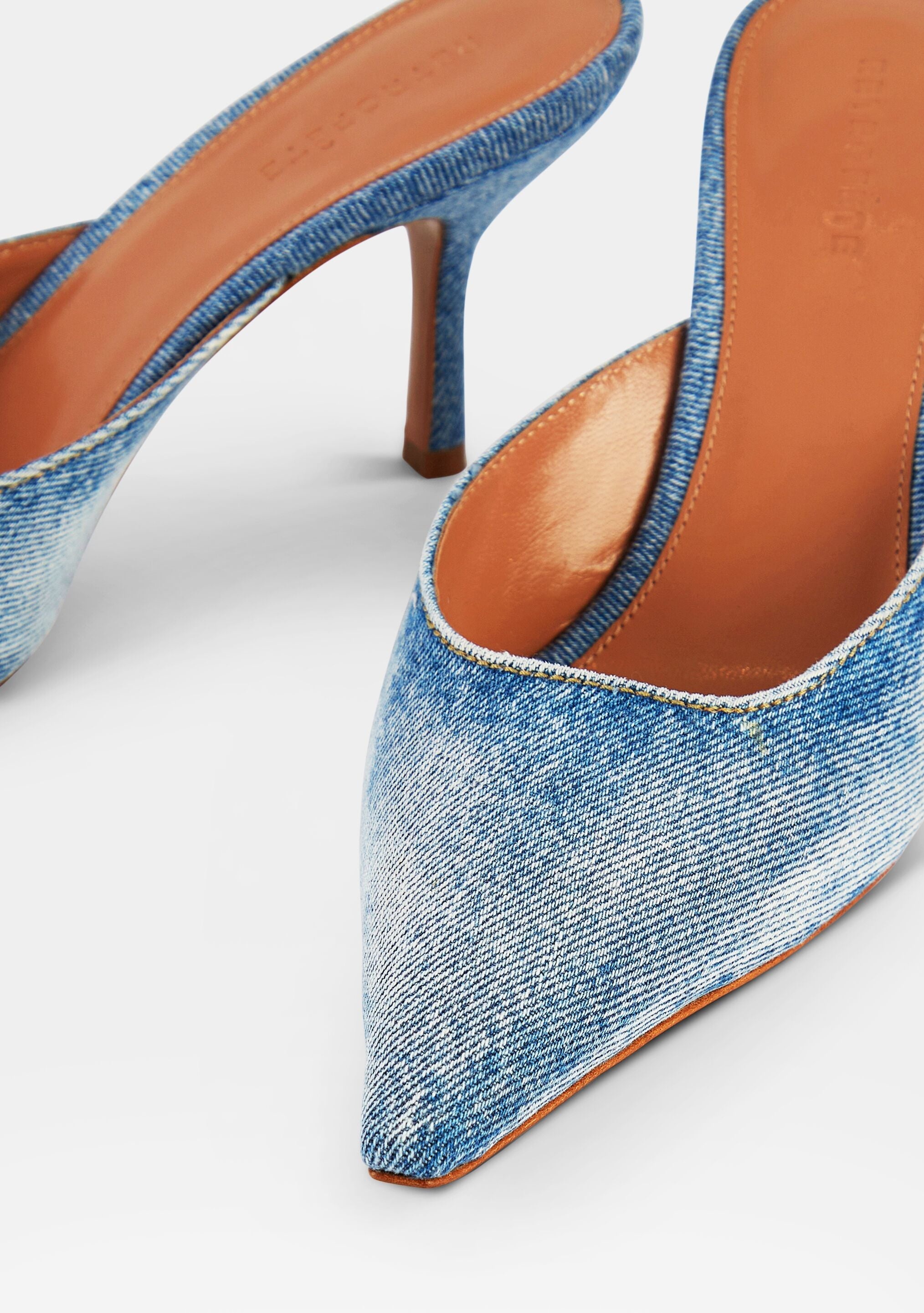 DAPHNE DENIM MULE - 4