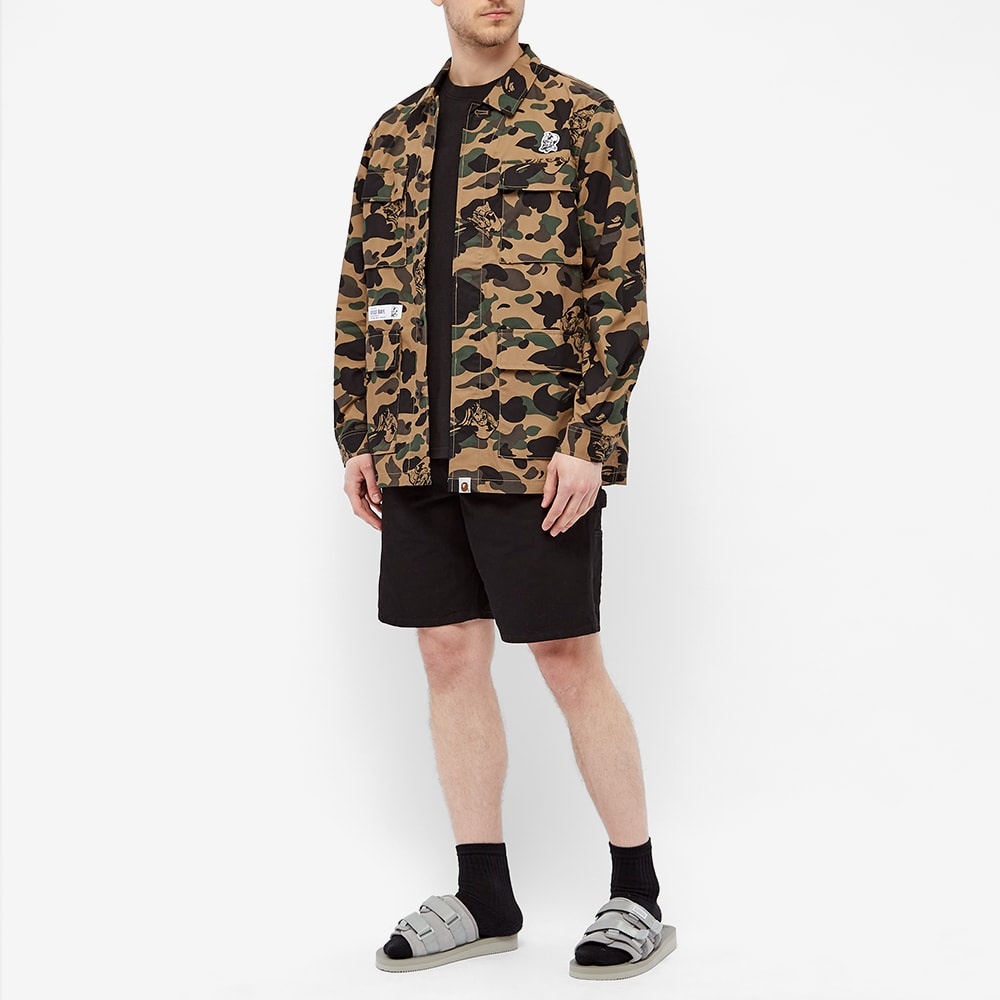 A Bathing Ape Ursus Military Shirt - 6