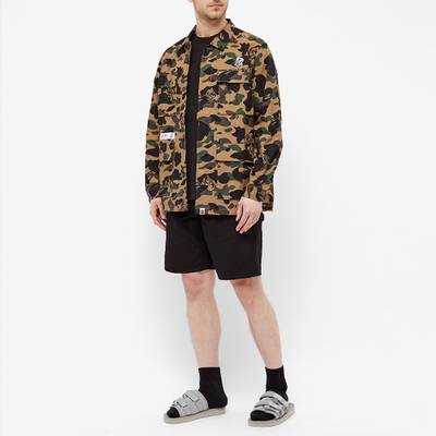 A BATHING APE® A Bathing Ape Ursus Military Shirt outlook