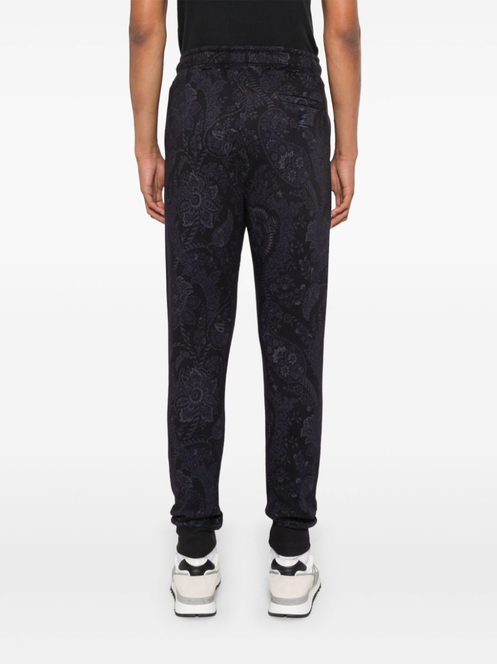 paisley-print track pants - 4