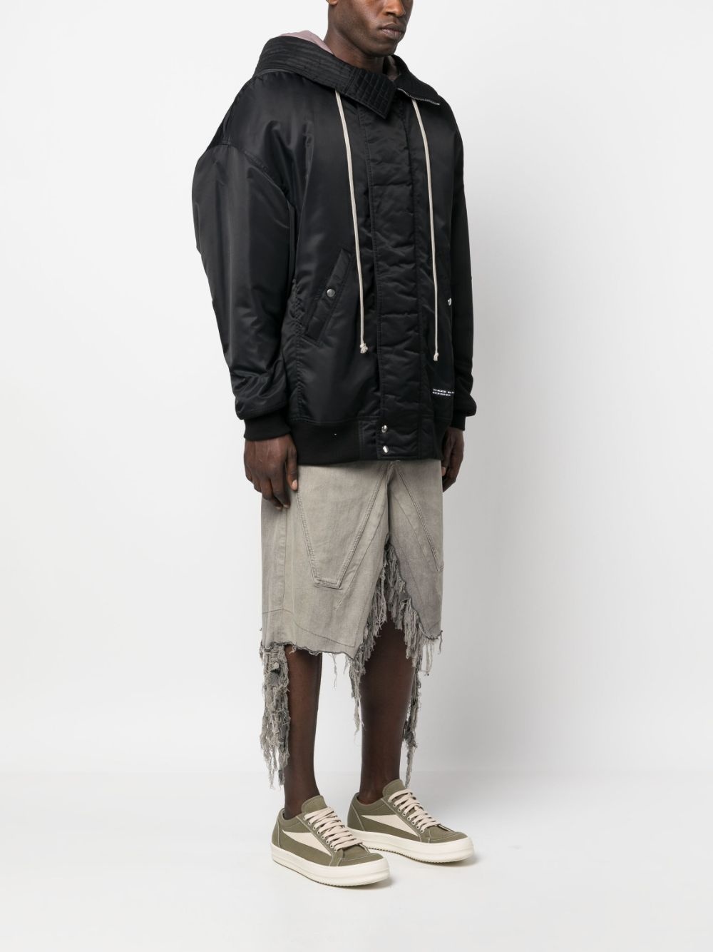 【本物】Rick Owens Drkshdw ロゴ パーカー RICK OWENS リックオウエンス DRKSHDW JASON'S フーディー (RICK