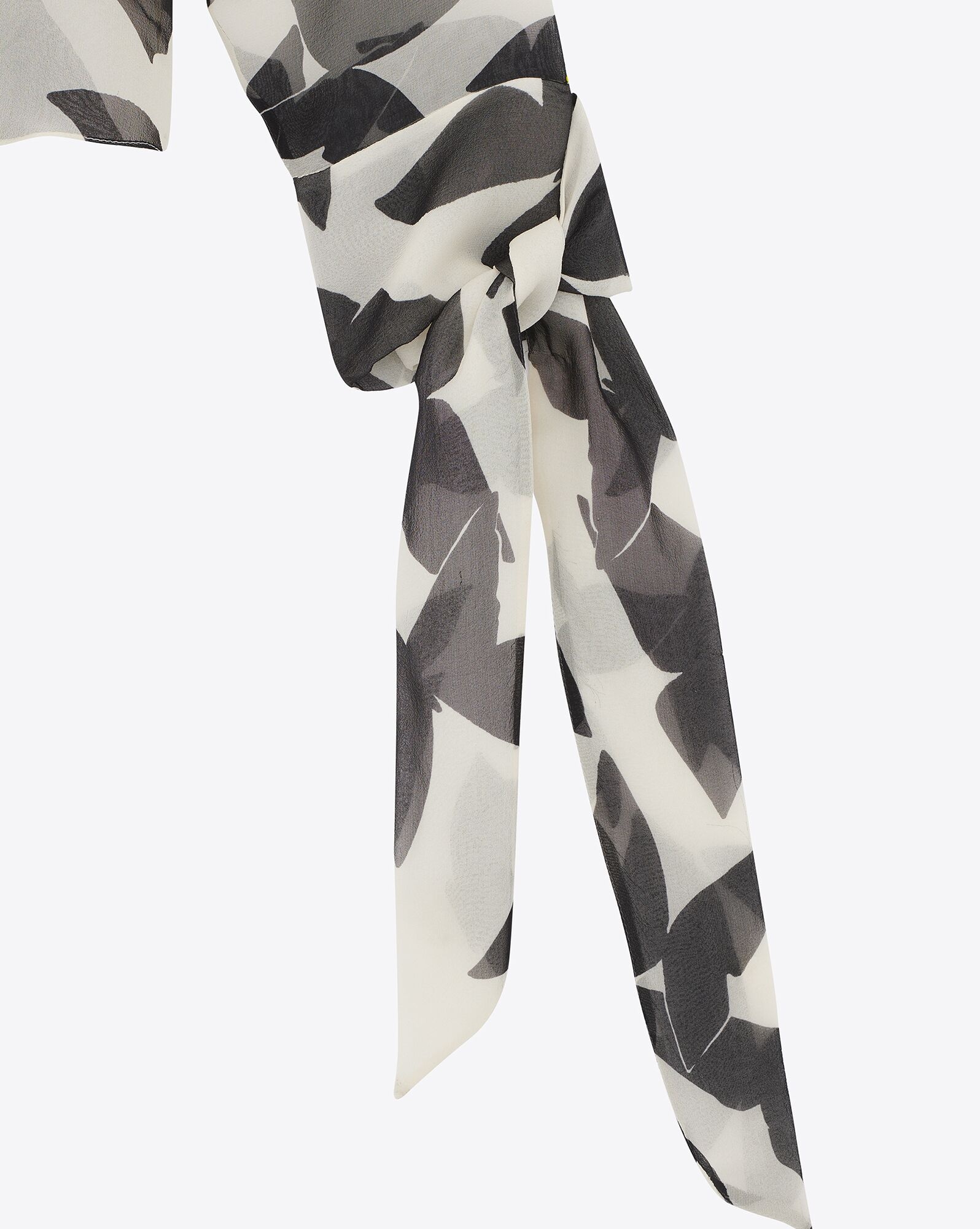 blouse in butterfly silk muslin - 3