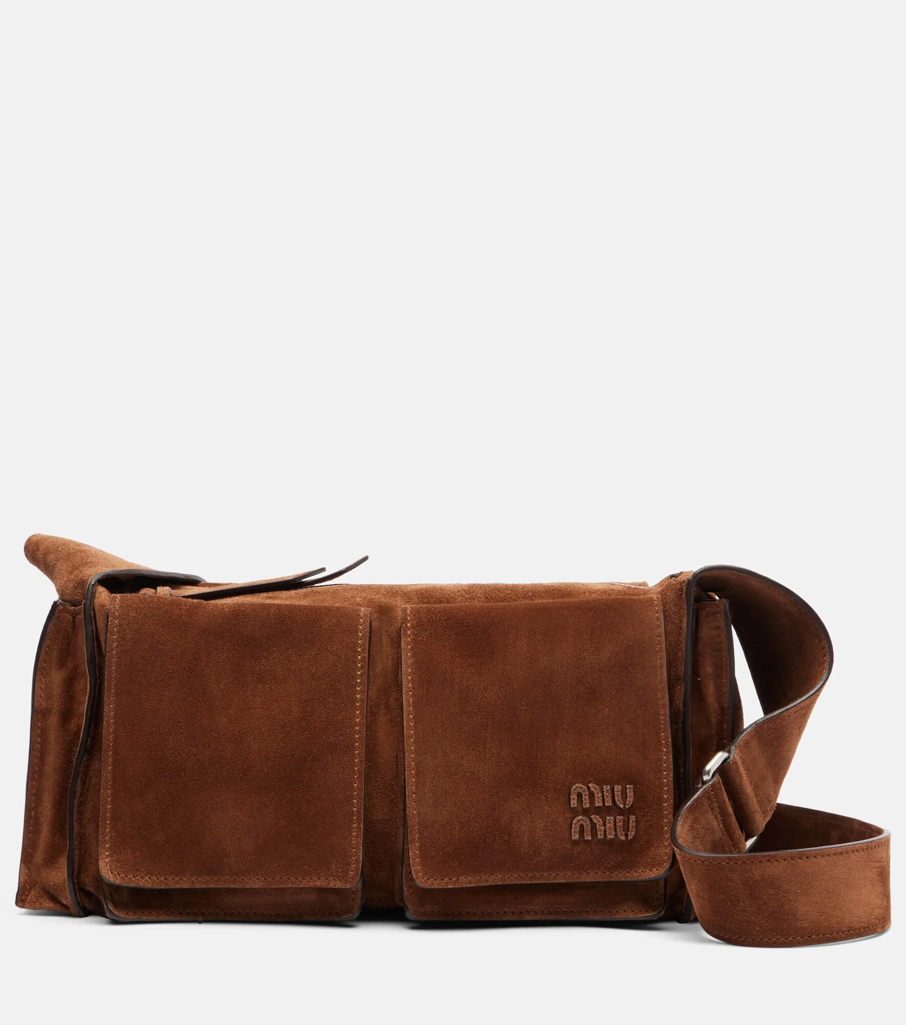 Utilitaire suede shoulder bag - 1