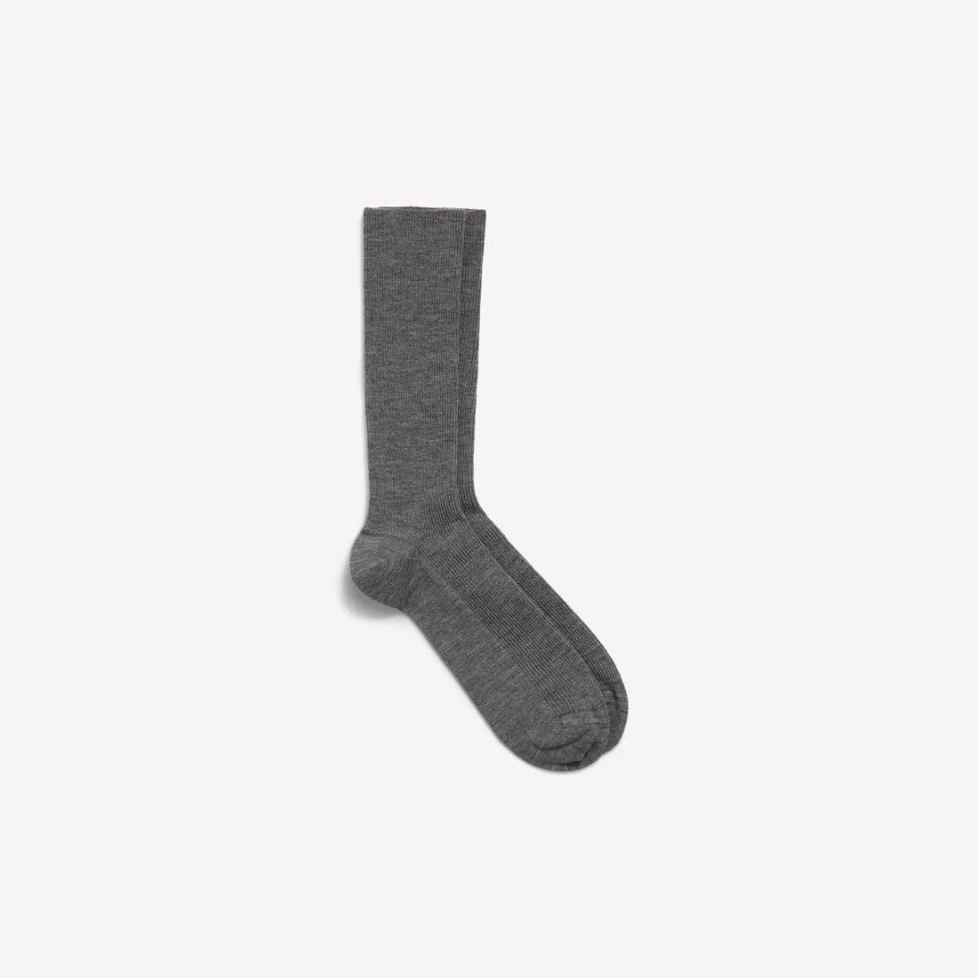 Women's Socks in Grey Melange - 1