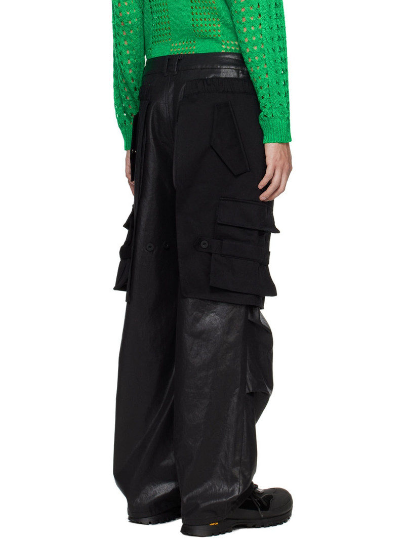 Black Raptor Cargo Pants 3