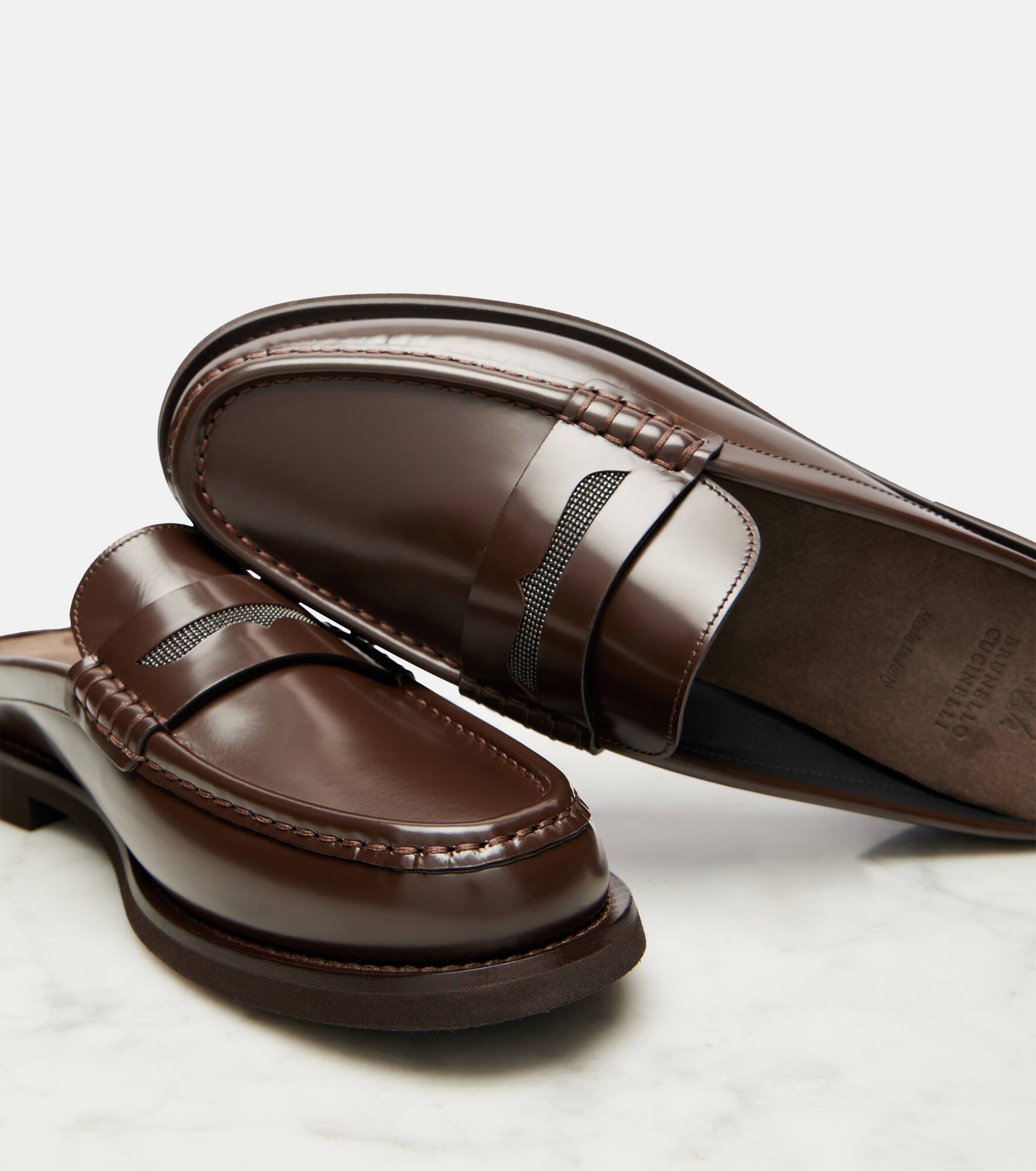 Monili leather mules - 5