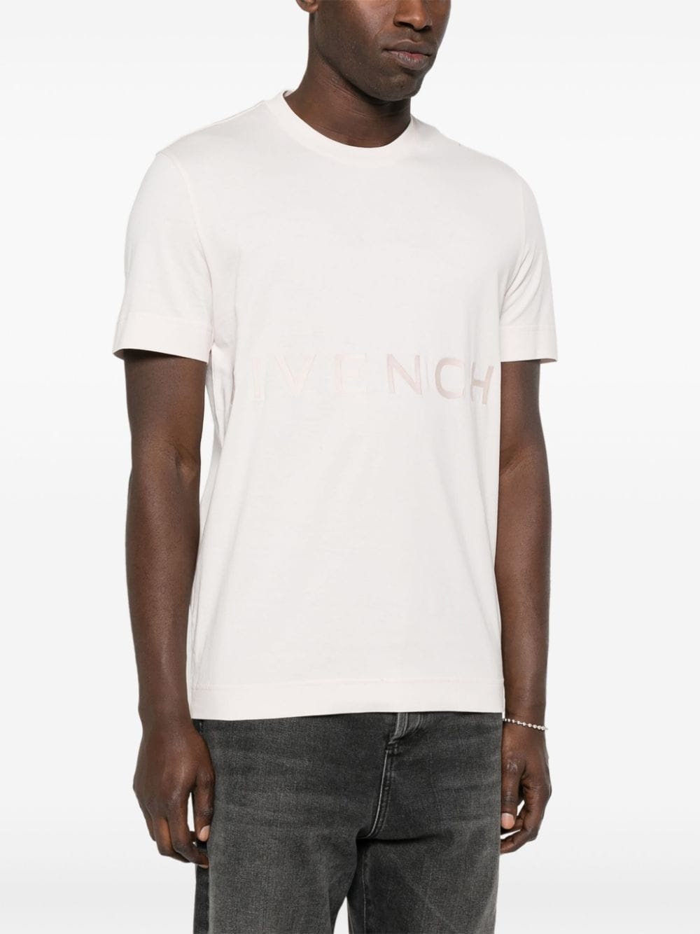 4G-motif cotton T-shirt - 3
