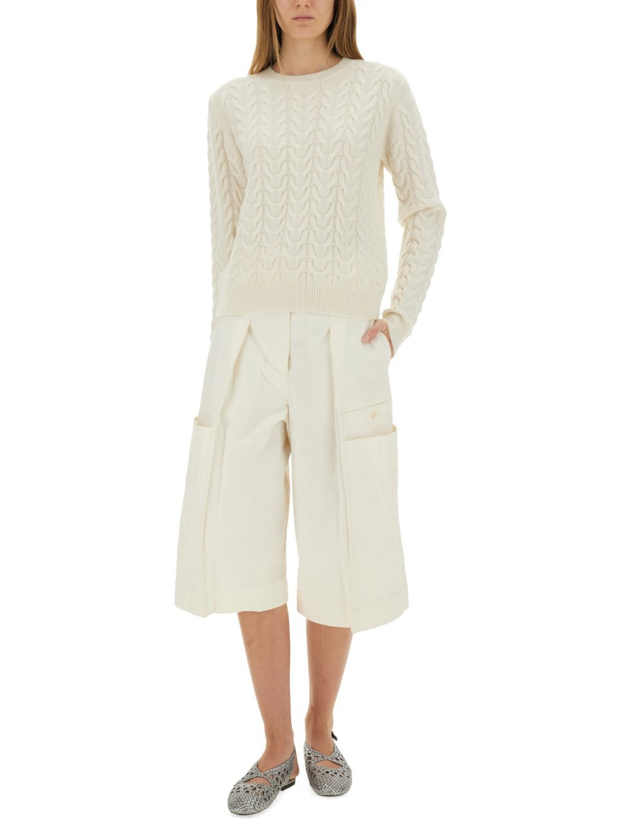 MAGLIA INTRECCIATA ARAMIS IN CASHMERE - 2