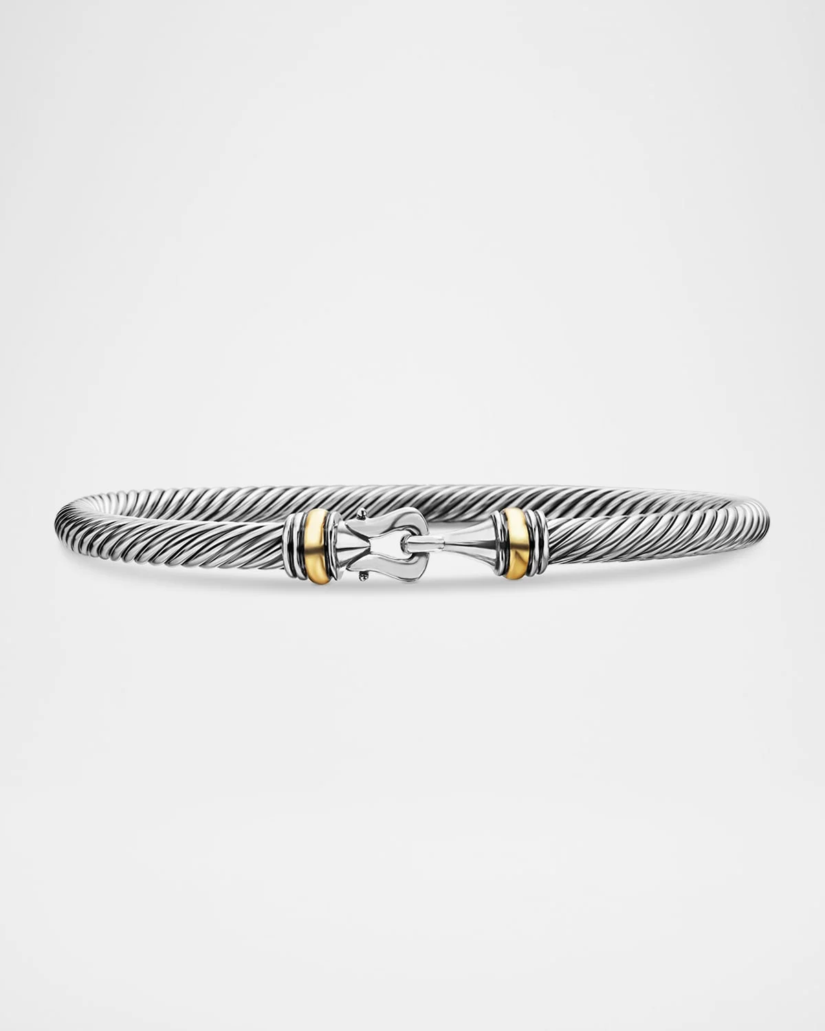 Cable Buckle Bracelet, 4mm - 1