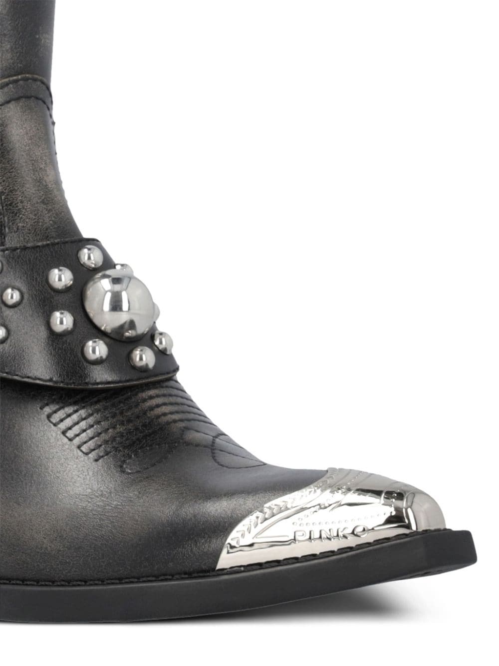 Tex leather ankle boots - 7