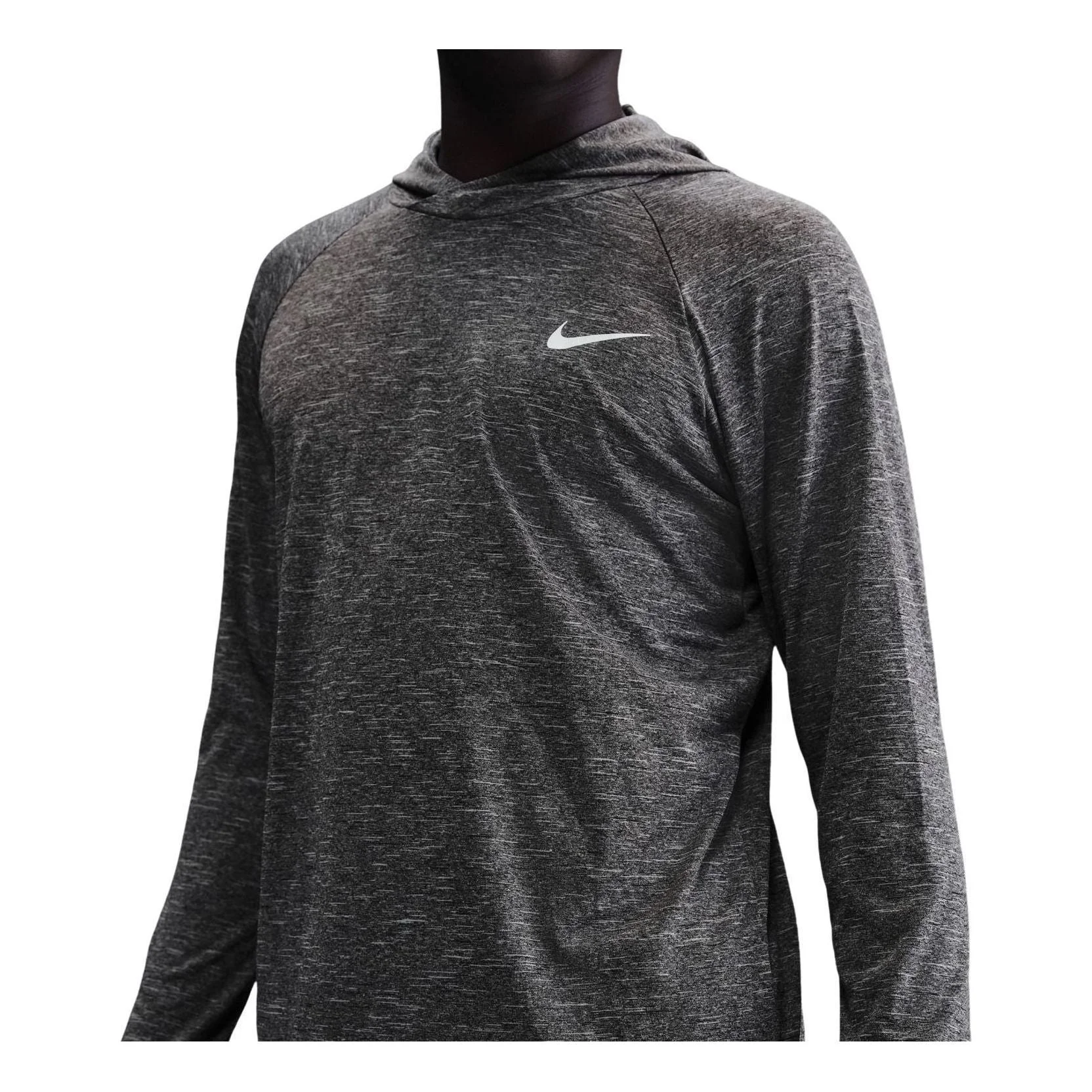 Nike Swim Hydroguard Essential Dri-FIT UV Hooded T-Shirt 'Black' NESSB669-001 - 1