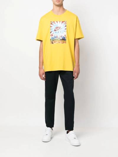 Nike logo-print cotton T-shirt outlook