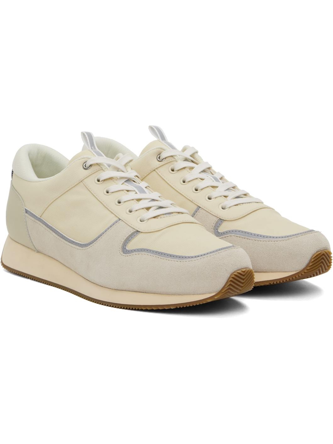 Off-White & Gray Pursuit Retro Runner Sneakers - 4