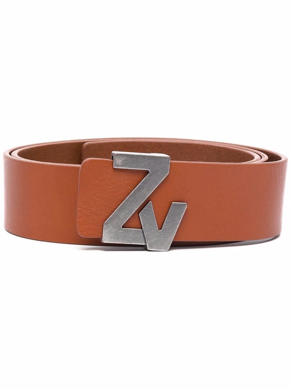 logo-buckle belt - 1