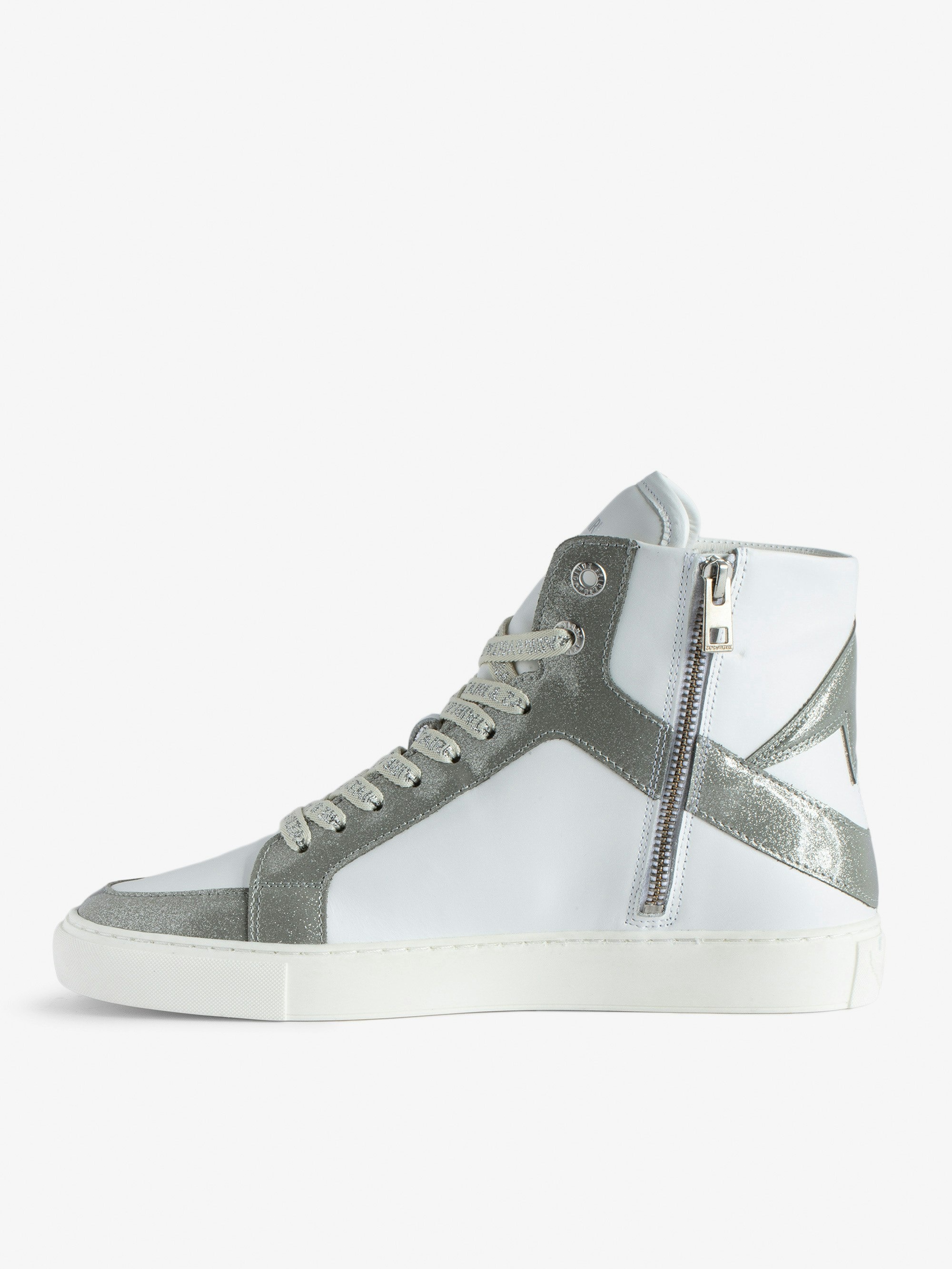 ZV1747 High Flash High-Top Trainers - 2