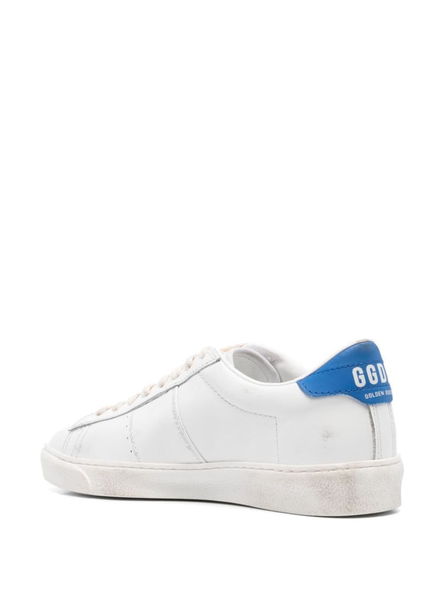 Golden Goose Matchstar Leather Sneakers - 4