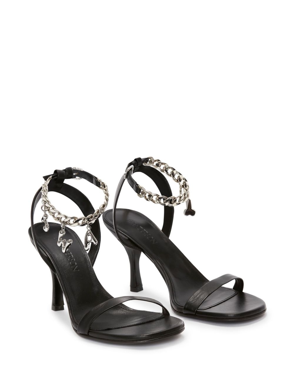 Charms 80mm leather sandals - 2