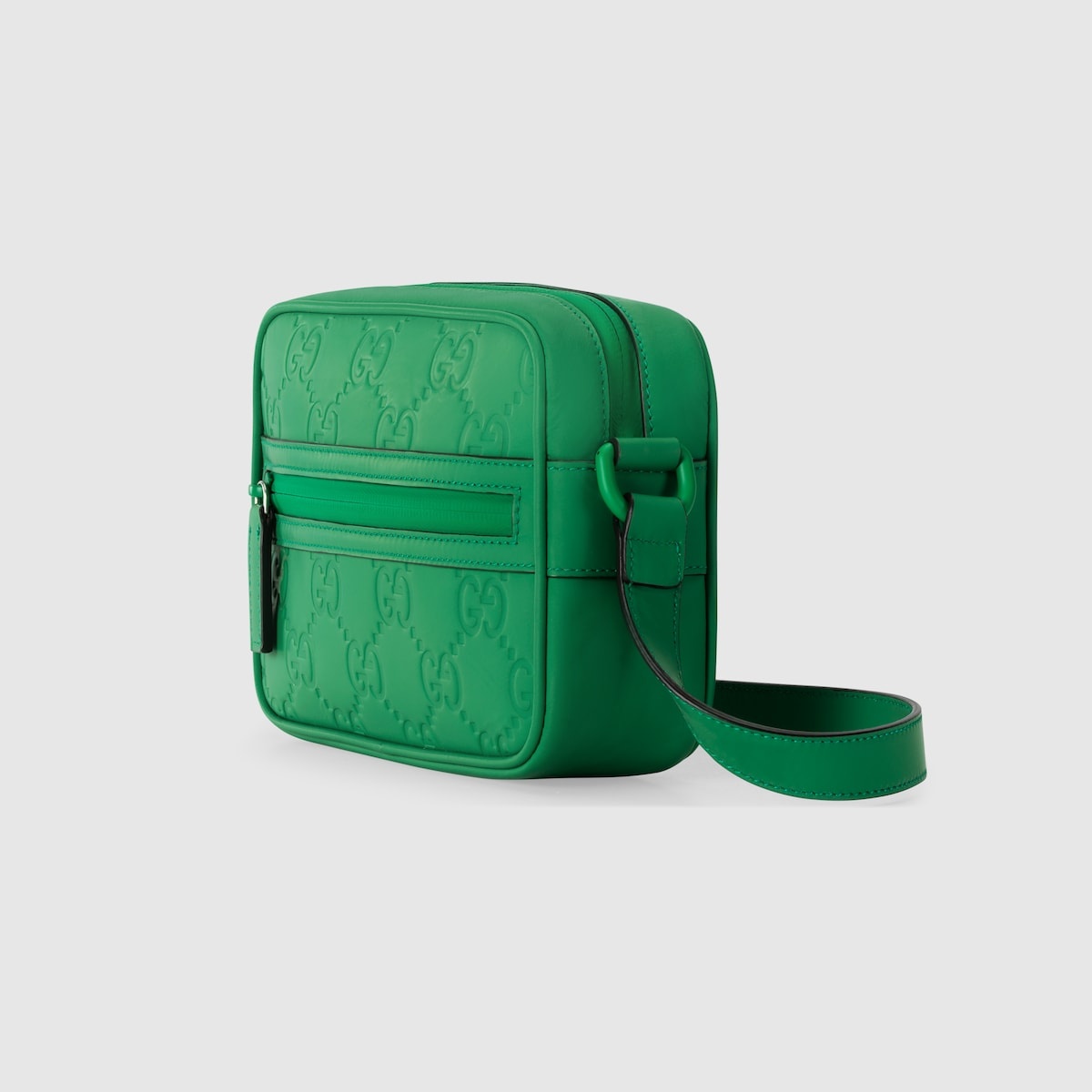 GG rubber-effect mini shoulder bag - 2
