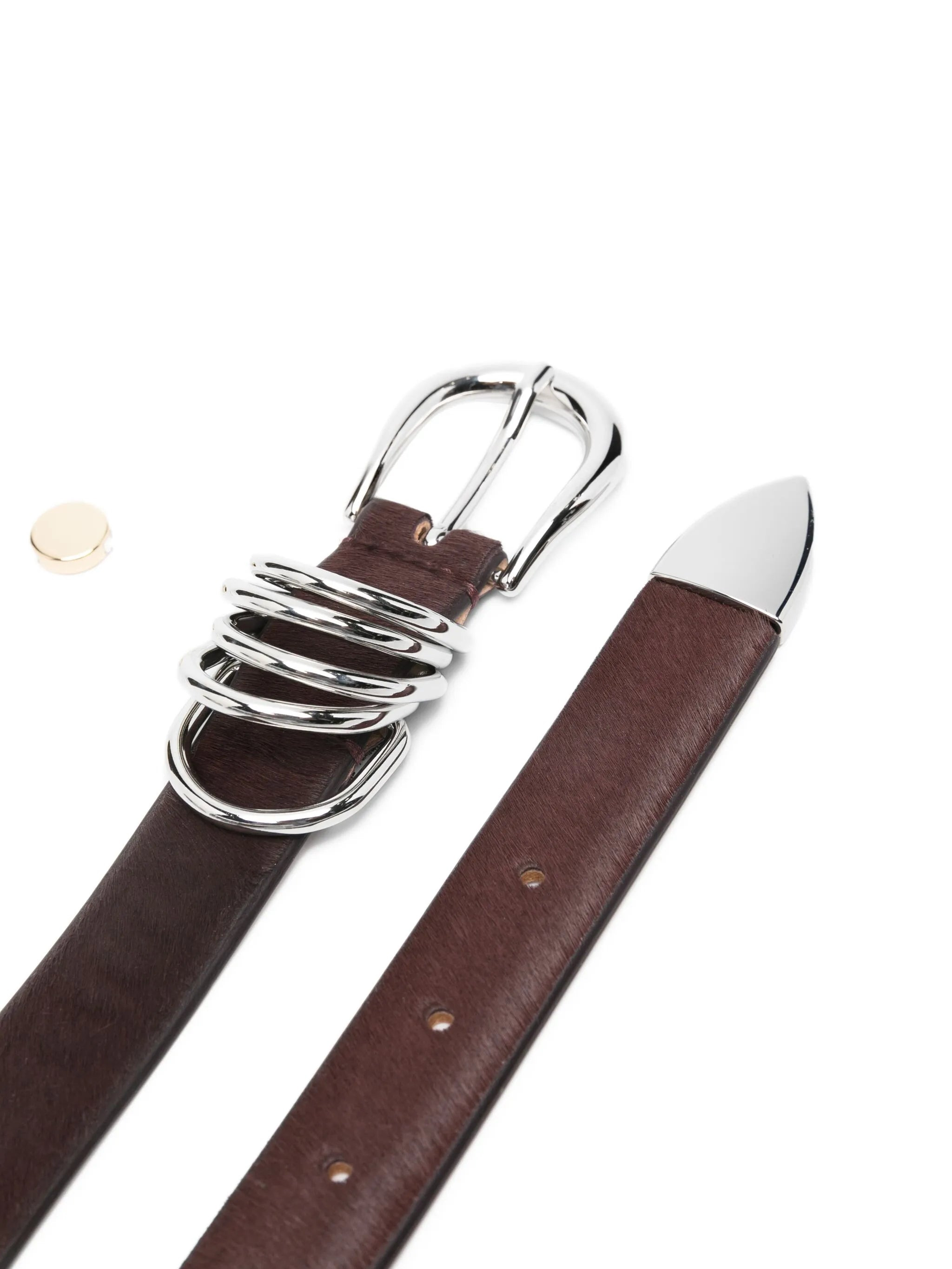 Dehanche Hollyhoc Suede Belt - 3