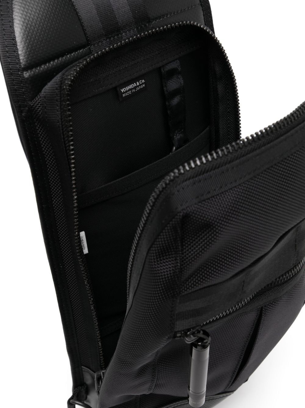 logo-patch shoulder bag - 4