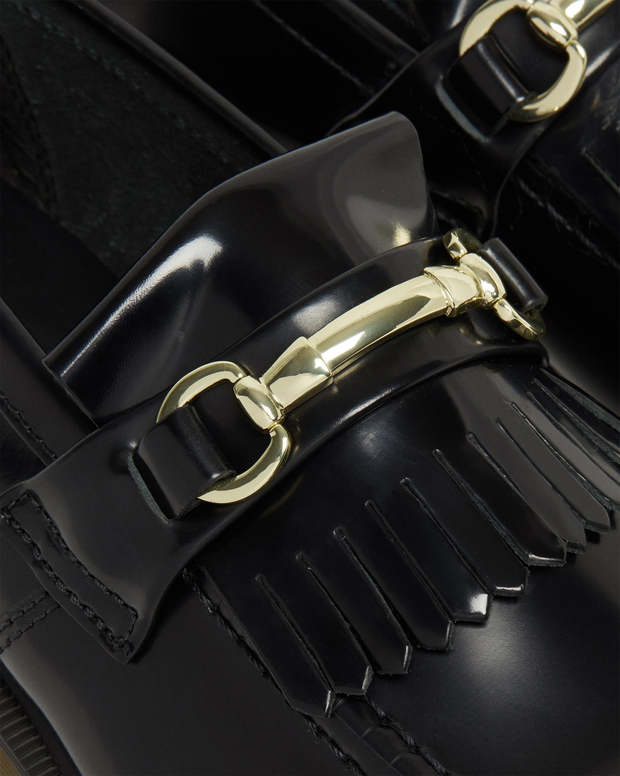 Adrian Snaffle Smooth Leather Kiltie Loafers - 3