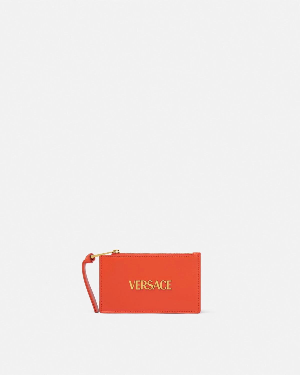 Versace Tag Zip Card Holder - 1