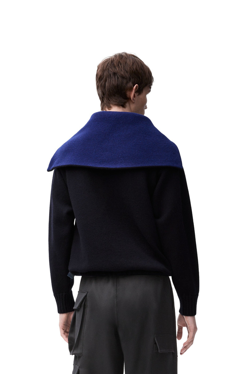 Zip-up sweater in wool 4