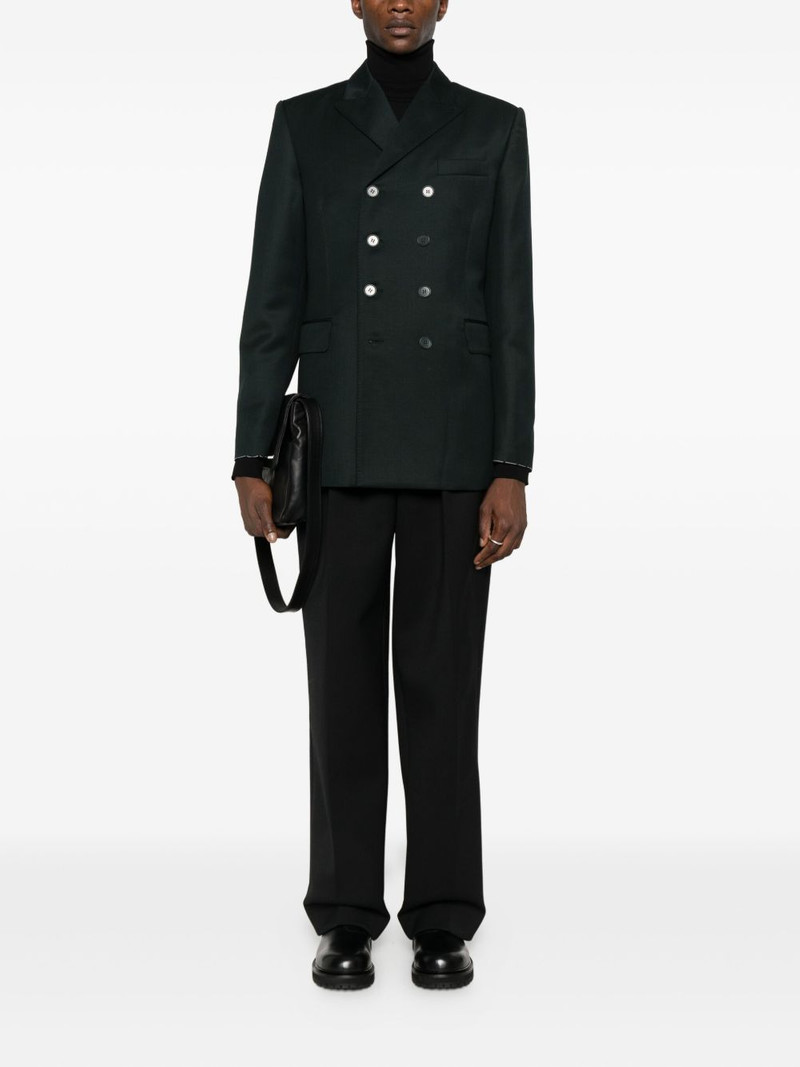 LACOSTE double-breasted blazer outlook