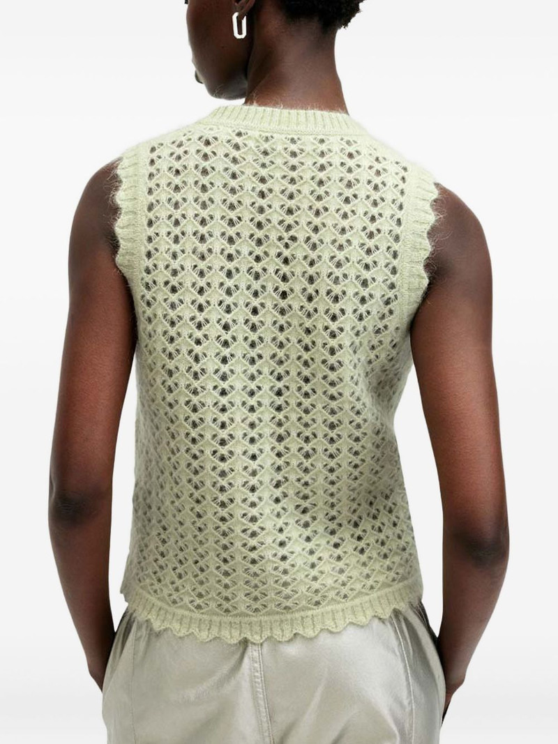 Vivian open-knit tank top 4