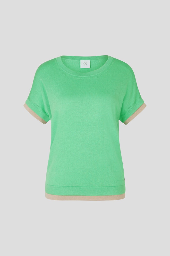 Caro Knitted top in Green - 1