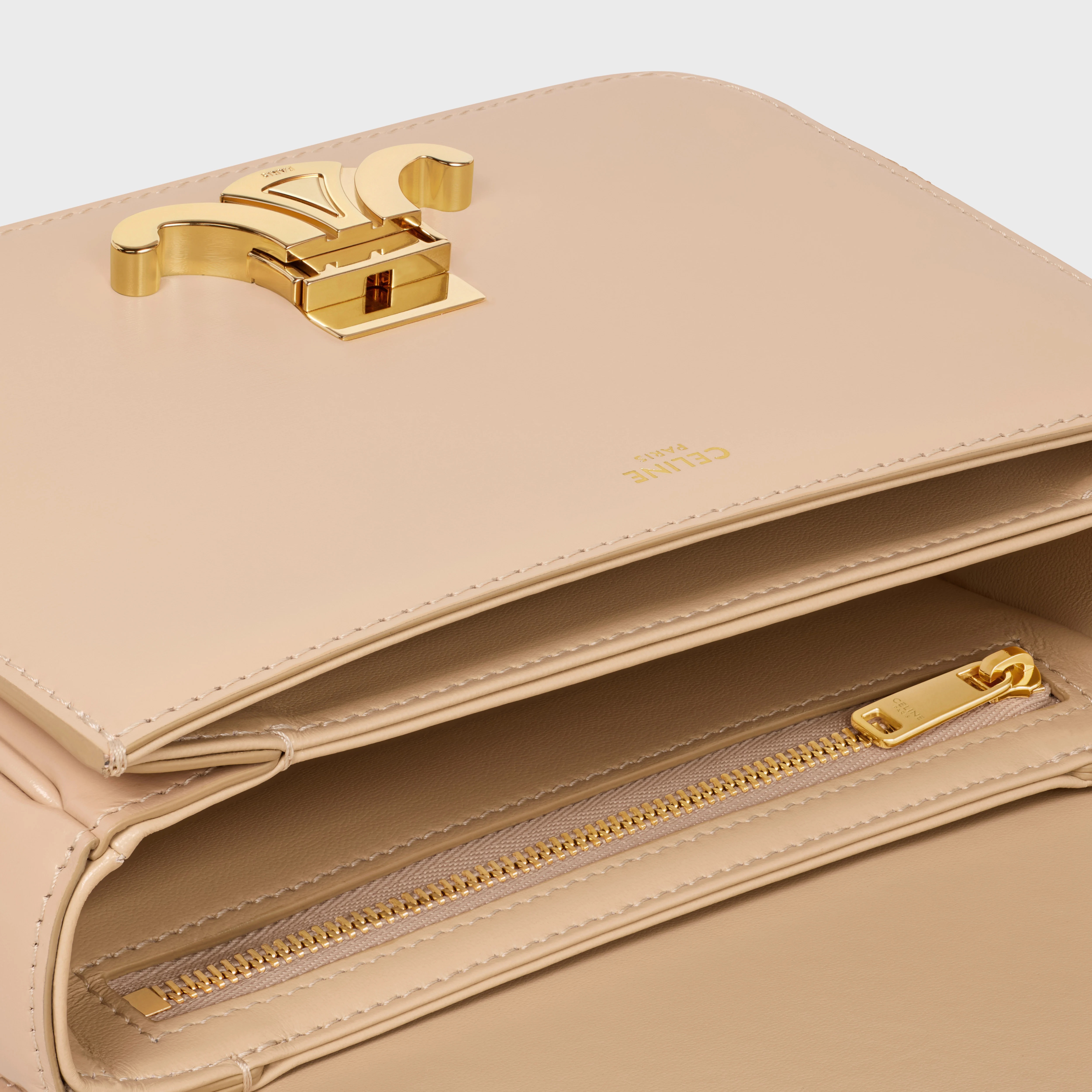 Teen Triomphe Bag in shiny calfskin - 4